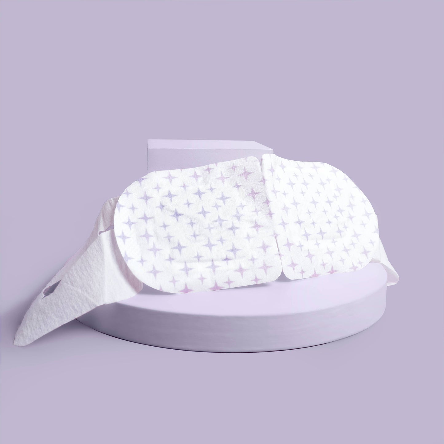 Self heating eye mask for relaxation