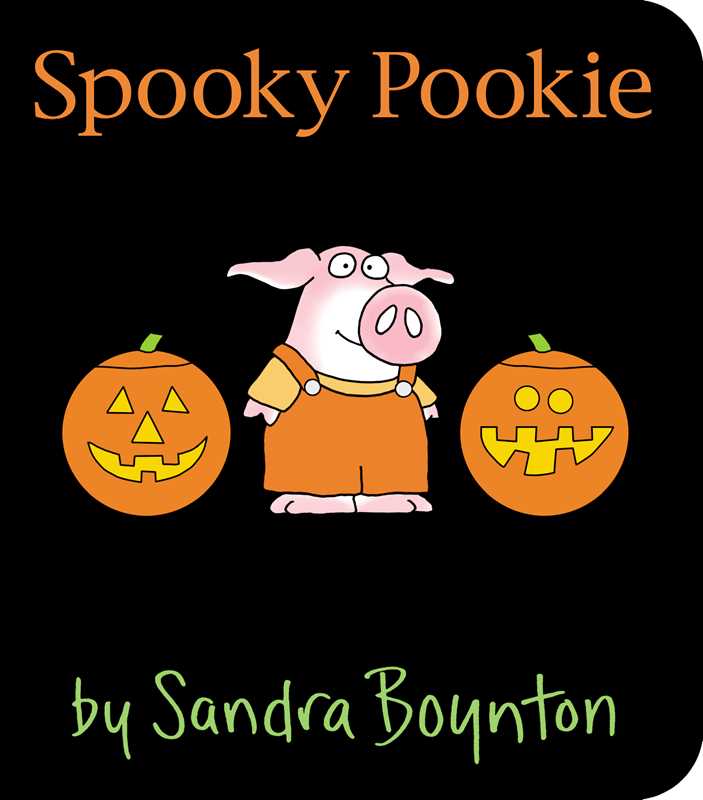 Spooky Pookie by Sandra Boynton board book cover