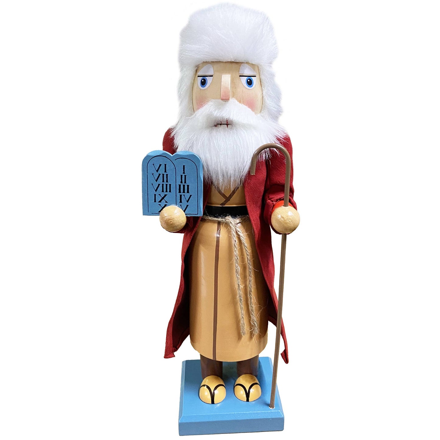 Merry Moses handcrafted 14-inch biblical nutcracker