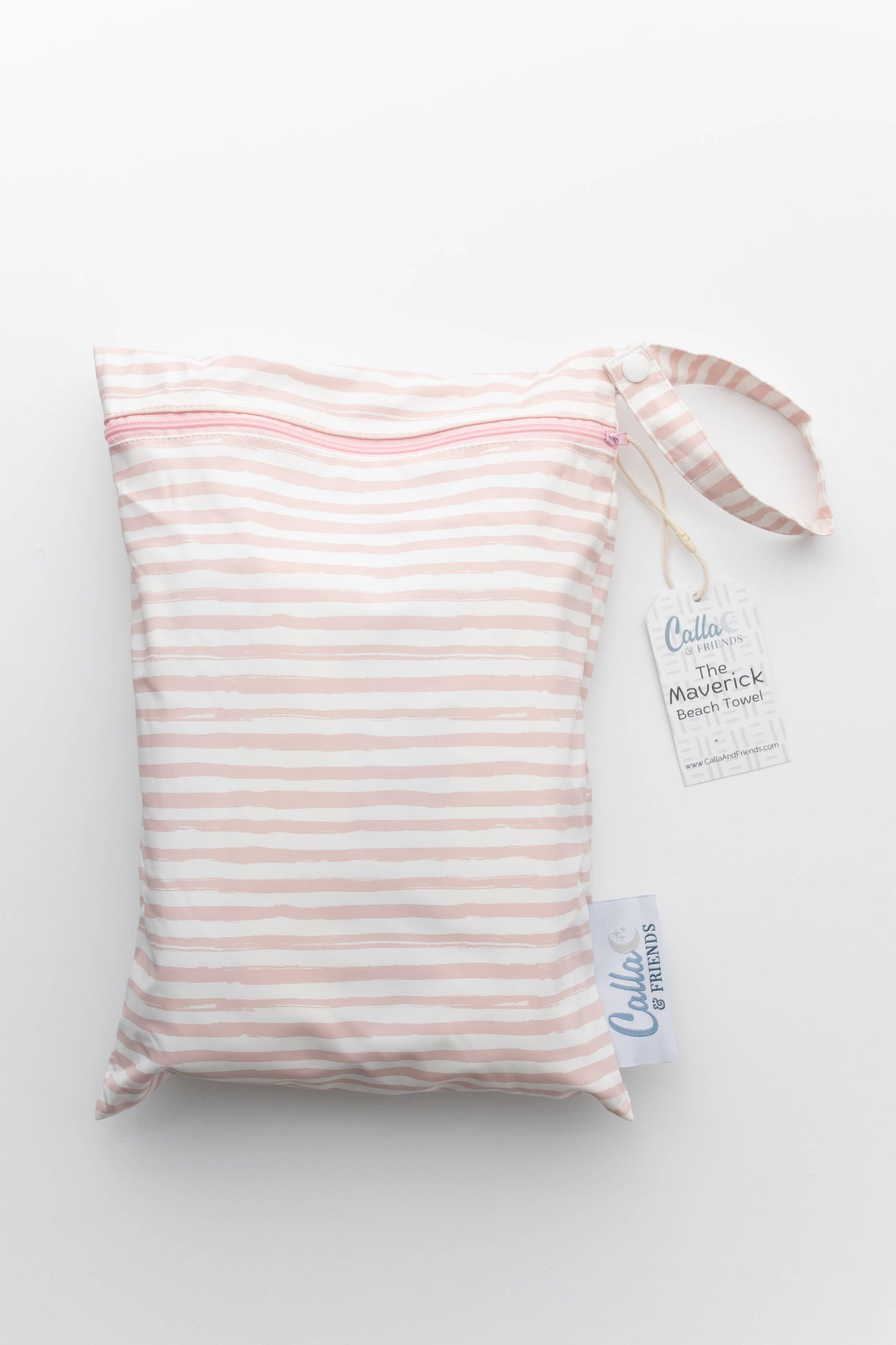 "Peach Blossom" 🌺 Maverick Kids Beach Towel by Calla & Friends