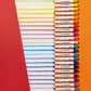 6 metallic color paint sticks for crafting