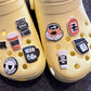 Stylish croc accessories for personalized footwear