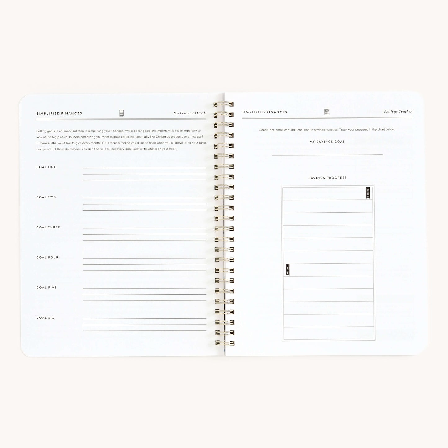 Workbook, Finances
