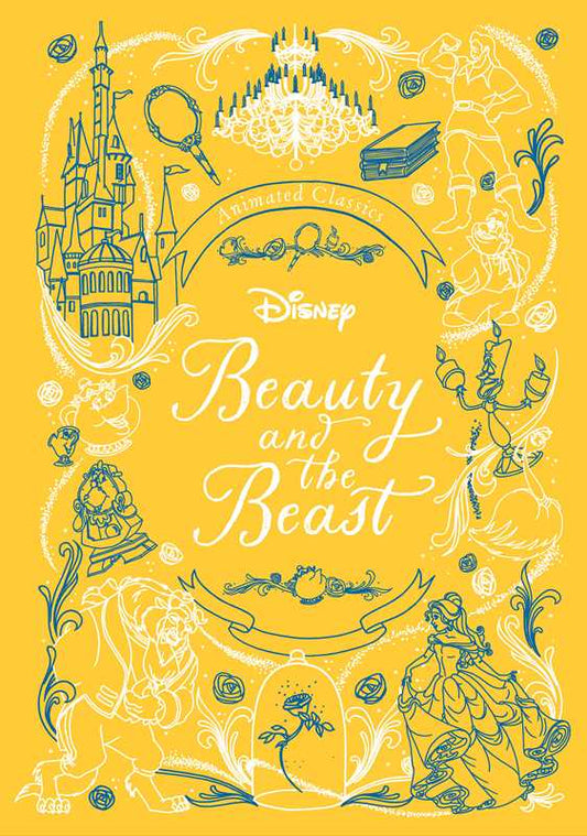 Beauty and the Beast Illustrated Storybook by Printers Row
