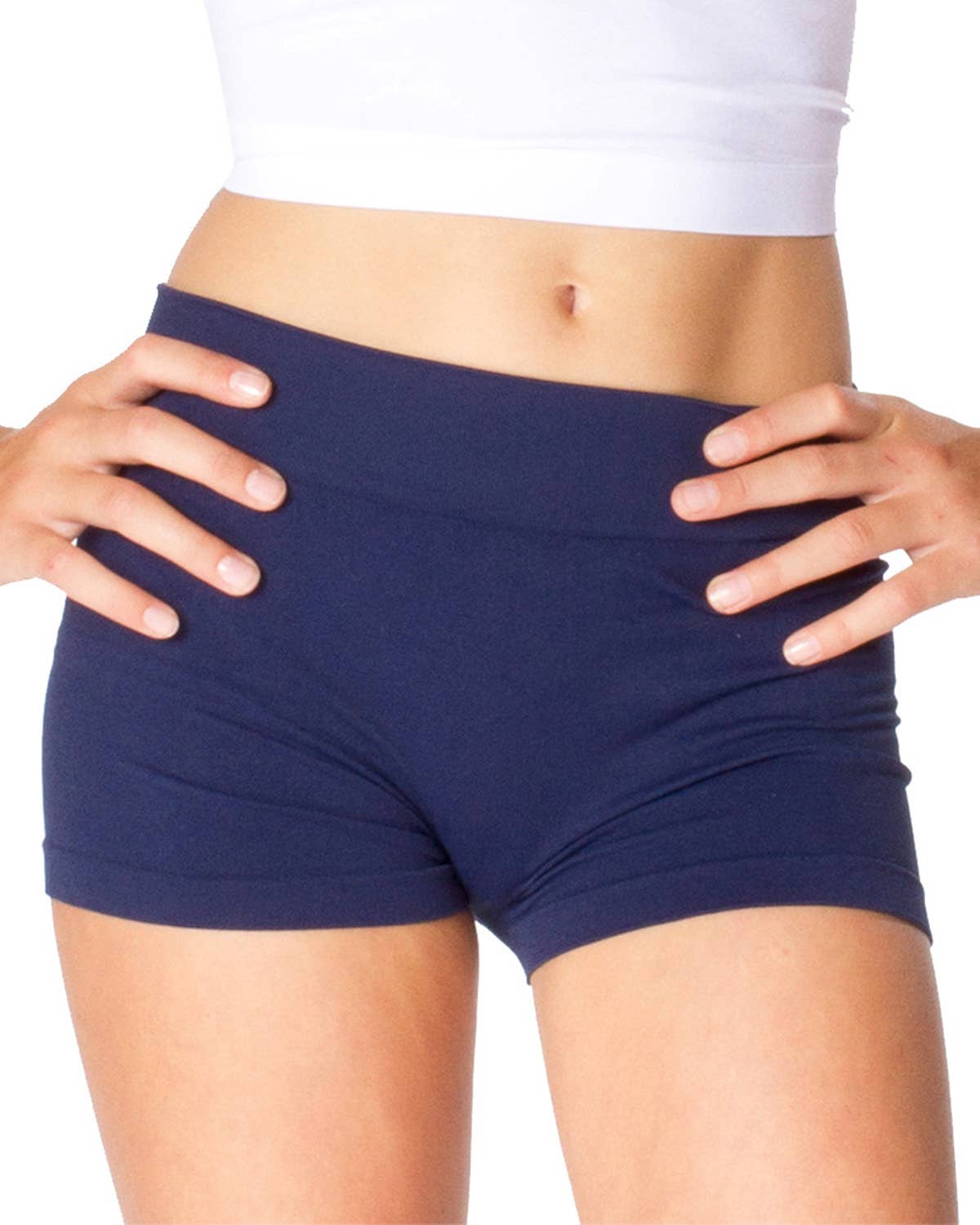 Tween nylon spandex boy shorts