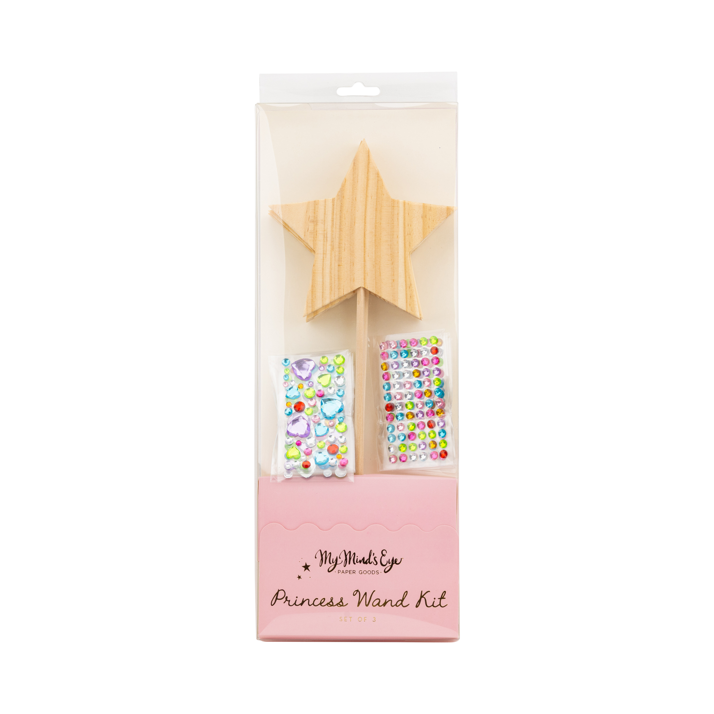 “Magic, Some Assembly Required” ✨ Princess DIY Wood Wand Craft Kit by My Mind’s Eye