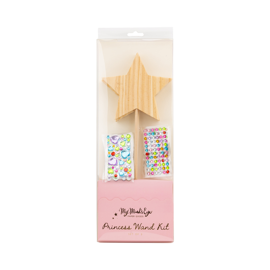 “Magic, Some Assembly Required” ✨ Princess DIY Wood Wand Craft Kit by My Mind’s Eye