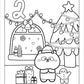 Markerific holiday coloring book by Lake Press