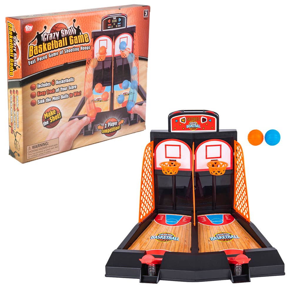 Fun desk activity with double-sided two-player play