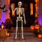 "Stand Your Ground" 💀 Metal Skeleton Stand for 60 Inch Halloween Skeleton Decorations by Cake Candy Supply