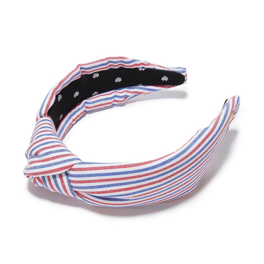 “Stars, Stripes & Statement Style” 🎇
Patriotic Striped Knotted Headband Lele Sadoughi