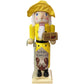 14-inch lobster fisherman nutcracker in yellow raincoat