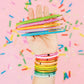 Best Teacher Ever ballpoint pen set with 5 colorful pens, gold foil details, perfect for gifts and desk accessories.