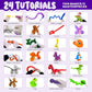 "Twist & Shout" 🎈 Balloon Animal Twisting Kit by Dan&Darci