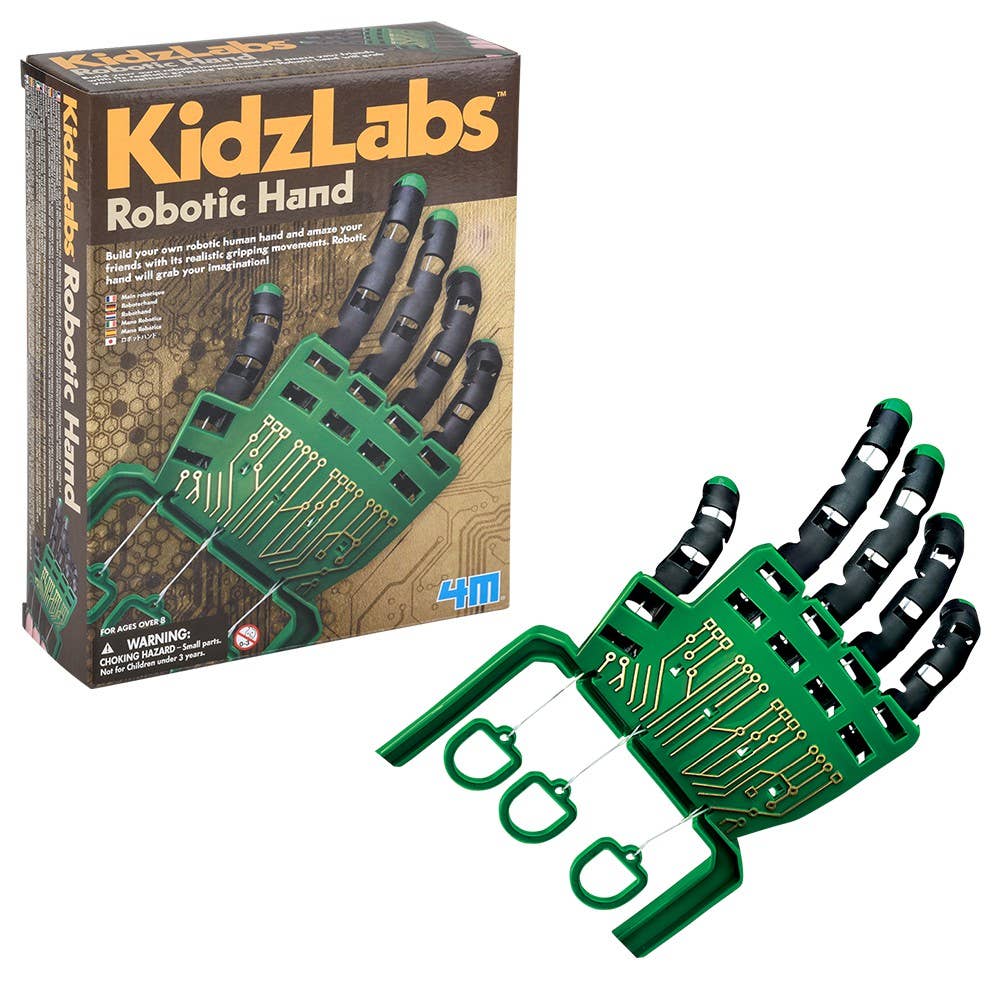 KidzLabs Robotic Hand – Buildable STEM Robotics Kit – Chief Gifting ...