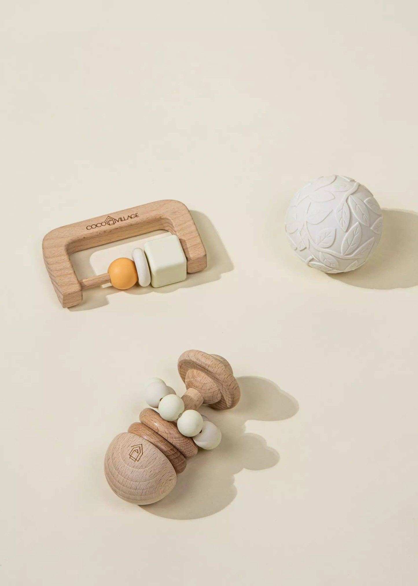 Baby’s first toys packaged beautifully for gifting