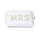 “Mrs. Bridal” 👰‍♀️ Beauty Cosmetics Pouch - Makeup Bag for Brides
