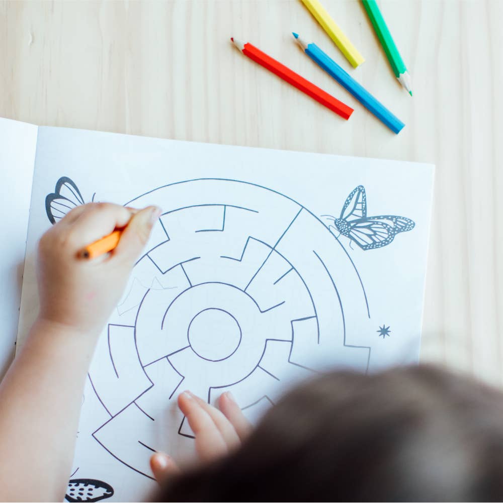 Alli Koch maze puzzle pages for children