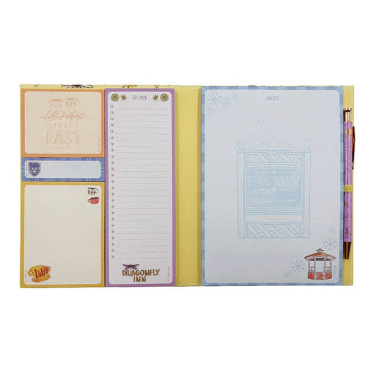 "Stars Hollow Stationery" ☕ Gilmore Girls Memo Pad Set by Insight Editions