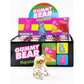 "Clear Conscience" 🐻 Clear Glitter Gummy Bear Squishy Toy with Star Confetti by Love and Repeat