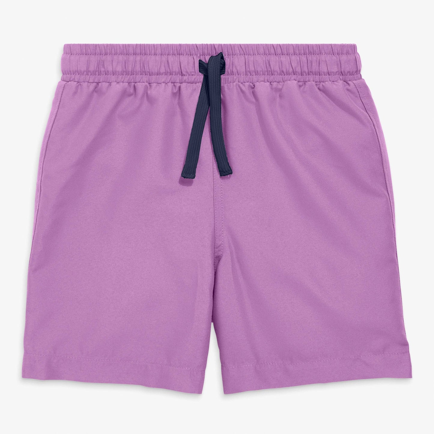 "Cannonball Ready" 🌊 Kids Swim Trunk — Quick-Dry Solid Trunks