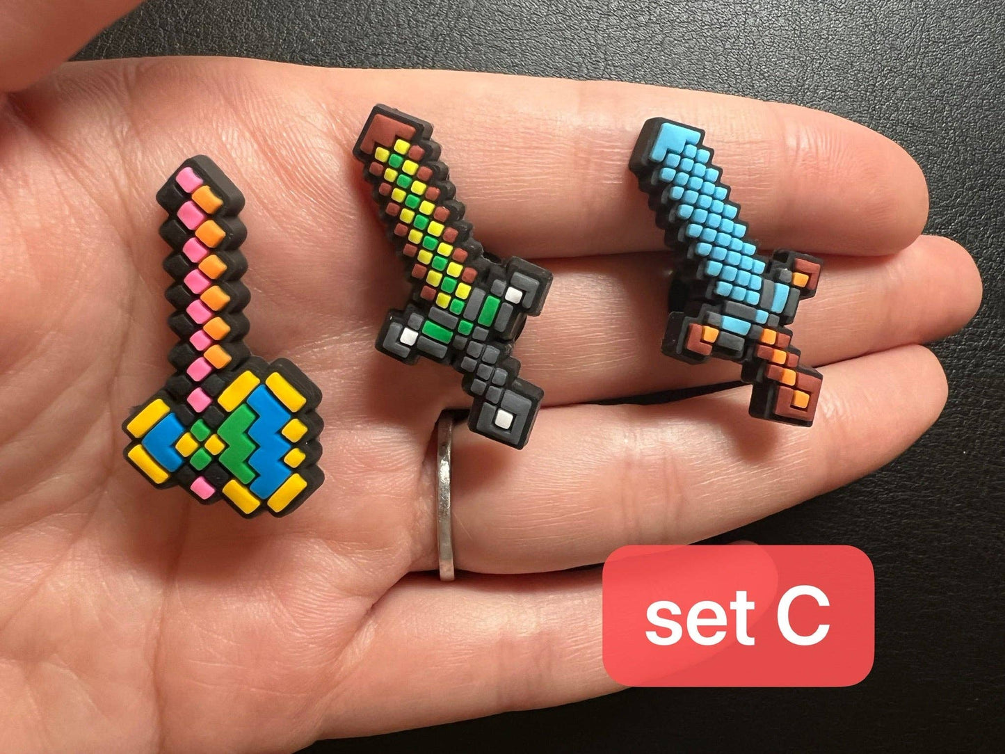 “Mine Your Style” ⛏️ Minecraft Croc Charms by JuliesDecal