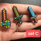 Non-toxic fashionable charm buttons for croc shoes