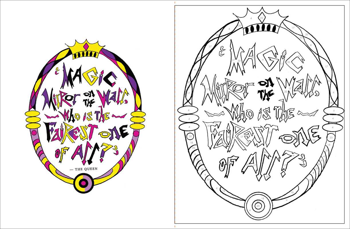 Disney Villains and sidekicks coloring art book