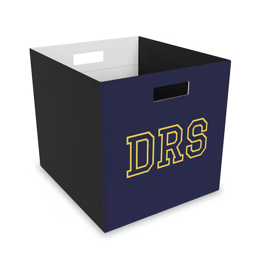 The Varsity Edit 🏈 Monogram Storage Box