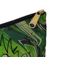 Off the Grid ✏️ Monogrammed Personalized Paisley Graffiti Pencil and Makeup Case