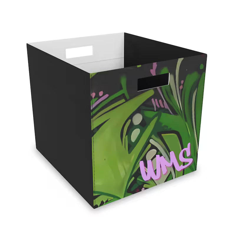 Off the Grid ✏️ Monogrammed Personalized Paisley Graffiti Storage Box