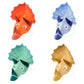 Triceratops party hats with googly eyes, pack of 8 in 4 colors, fun for dinosaur birthdays