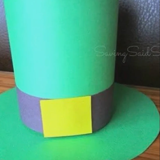 St. Patrick’s Day classroom craft with popsicle sticks