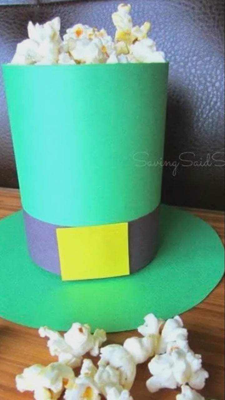 St. Patrick’s Day classroom craft with popsicle sticks