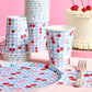 Sweet Cherry Paper Cups – Stylish & Sturdy 12oz Cups for Hot or Cold Drinks