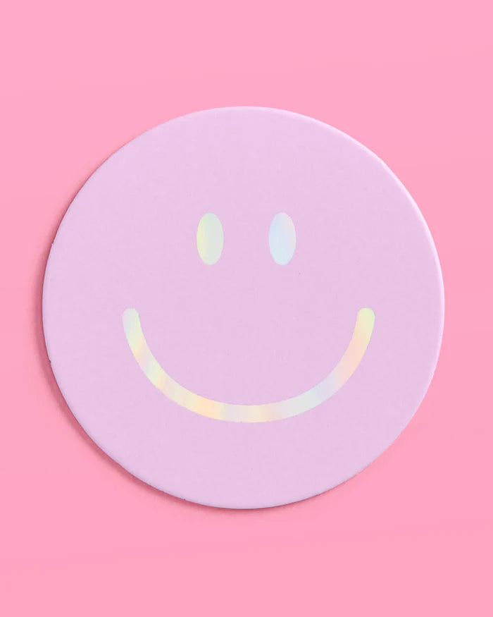 Smiley Face Drink Coasters 
