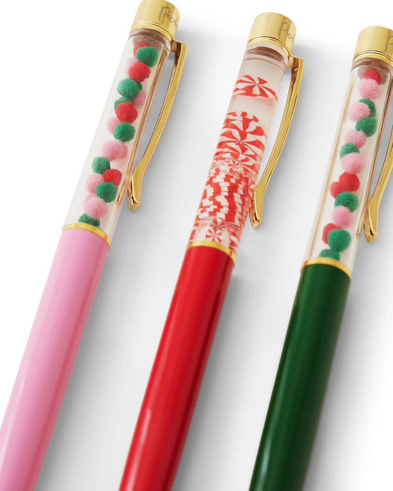 “Letters to Santa” 🎅 Confetti Pen Set- Black Ink (3)